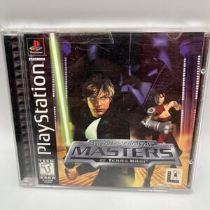 Star Wars Masters of Teras Kasi PS1 PlayStation 1 CIB Rare